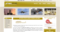 Desktop Screenshot of jetwayhajjgroup.com